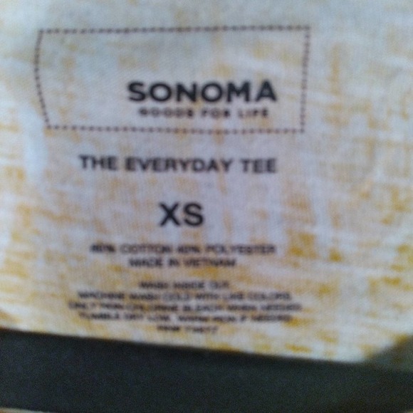 🎈4 FOR $20 Sonoma Everyday Tee Shirt Tie Dye XS - Picture 2 of 4